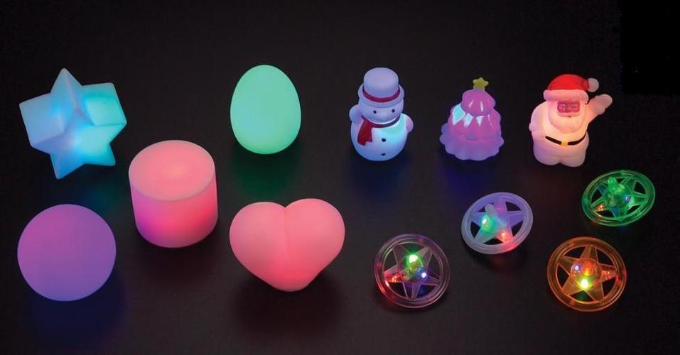 七彩小夜灯,发光礼品,节日灯饰,发光产品,小玩具图片